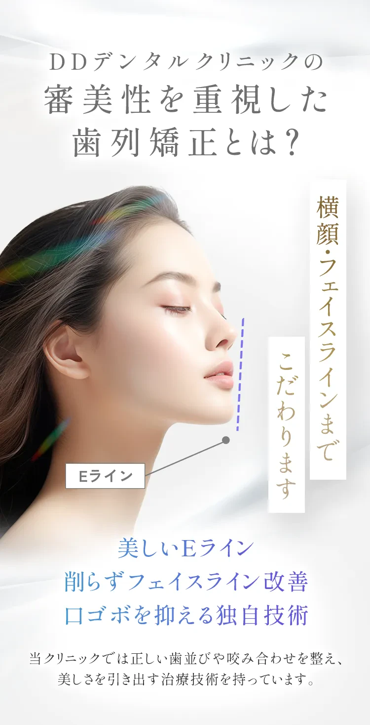 審美性を重視した歯列矯正とは？